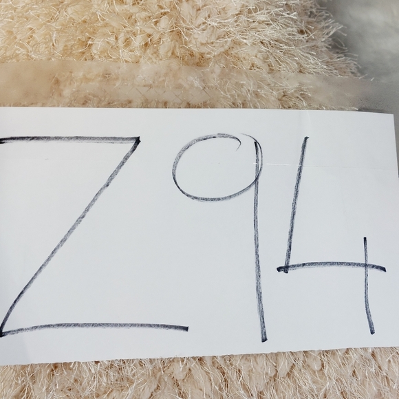 Forever 21 Cream Fuzzy Fleece Lapel Jacket Z94 - Picture 9 of 9